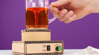 ساختن همزن مغناطیسی لیوان چای شکر