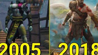 تاریخچه تحول سری بازی خدای جنگ God of War 2005 2018