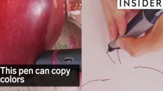 قلم نقاشی رنگ تشخیص