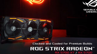سری کارتهای گرافیکی راگ استریکس Radeon RX 5700 ایسوس