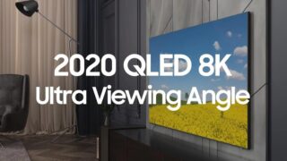 تلویزیون 2020 QLED 8K سامسونگ با قدرت زاویه دید