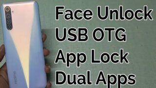 تست کابل USB OTG قفل نمایشگر برنامه دوگانه گوشی ریلمی 6