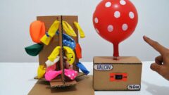 ساخت یک دستگاه جالب و ساده برای باد کردن اتوماتیک بادکنک ها !