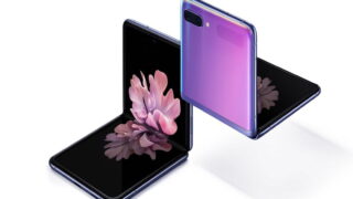 گوشی خم شو گلکسی Z فلیپ سامسونگ با گروه Galaxy X BTS