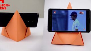 ساخت کاغذ چسب با نگه دارنده موبایل