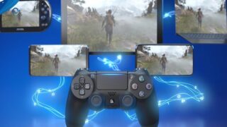 بازی دور با PS4 دستگاه