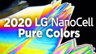 تلویزیون نانوسل 2020 ال جی فناوری نانو رنگهای خالص