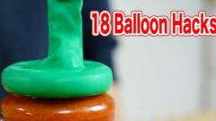 18 ترفند عالی که می توانید برای ساده کردن زندگی خود با بادکنک ها انجام دهید!