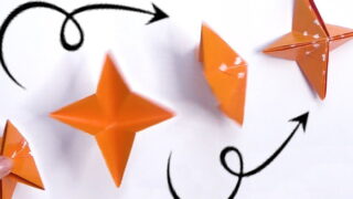 ساخت کاردستی کاغذی نوجوانان ستاره پرد