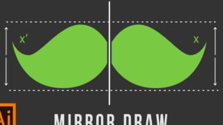 ترفند برنامه ایلوستریتور ترسیم آینه ای Mirror Draw