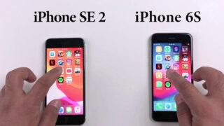 مقایسه تست سرعت گوشی آیفون SE 2020 و آیفون 6S اپل