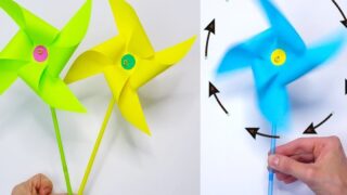 ساخت ساخت اسباب بازی کاغذی متحرک فرفره کاغذی