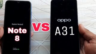 مقایسه تست سرعت گوشی اوپو A31 و ردمی نوت 8 شیائومی