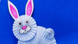 ساخت کاردستی کاغذی خرگوش