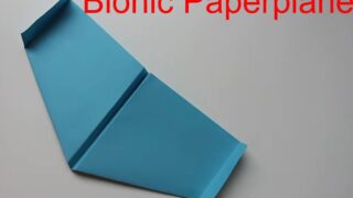 هواپیما کاغذی بیونیک ساخت پرنده پرواز