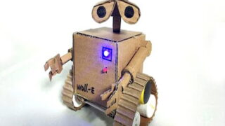 ساخت ربات مقوایی کنترل دور