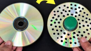 ترفند با دیسک سی دی قدیمی