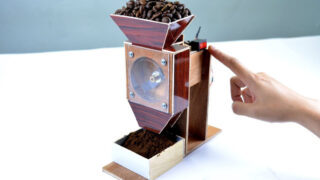 ساخت طرز تهیه دستگاه آسیاب قهوه در خانه تهیه