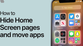 انتقال برنامه تنظیم صفحه اصلی Home Screen آیفون اپل