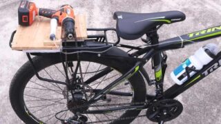 ساخت دستگاه دریل شارژی با دوچرخه برقی