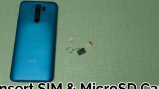 سیم کارت کارت حافظه MicroSD گوشی ردمی 9 پرایم شیائومی