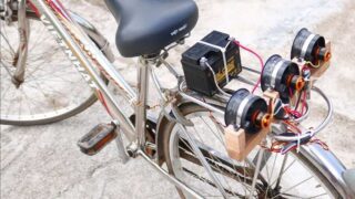 ساخت فن معمولی در خانه با دوچرخه هوایی