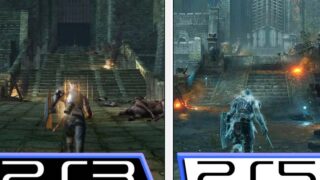 مقایسه بازی Demon's Souls Remake کنسول بازی PS5 و PS3