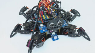 ساخت آردوینو با ربات عنکبوتی