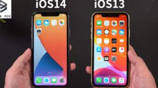 مقایسه تست سرعت سیستم عامل iOS 14 و iOS 13 اپل