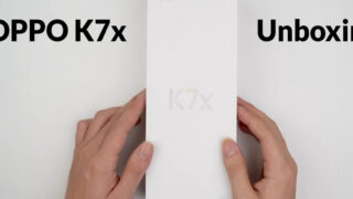 جعبه گشایی گوشی اوپو K7x 5G