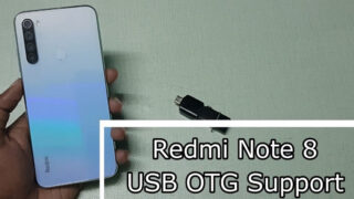 اتصال بررس کابل USB OTG گوشی ردمی نوت 8 شیائومی