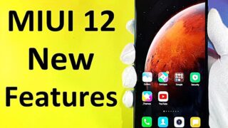 رابط کاربری MIUI 12 گوشی شیائومی