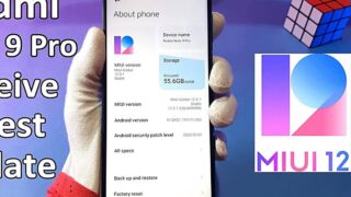 بروزرسانی MIUI 12 گوشی ردمی نوت 9 پرو شیائومی