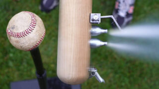 چوب بیسبال با کپسول کارتریج CO2 سوپرشارژ
