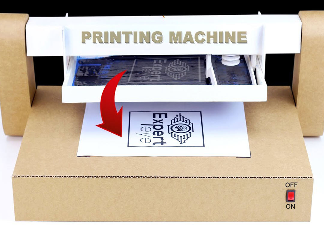ساخت ماشین چاپ صفحه اتوماتیک مقوا