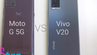 مقایسه دوربین تست سرعت گوشی موتو G 5G موتورولا و ویوو V20