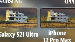 تست مقایسه دوربین گوشی گلکسی S21 اولترا سامسونگ و آیفون 12 پرو مکس اپل