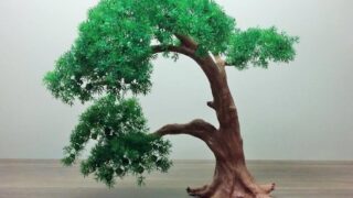 ساخت درخت بونسای مصنوعی تزئینی