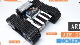 ساخت قابلیت کنترل حرکتی با ربات کنترلی آردوینو