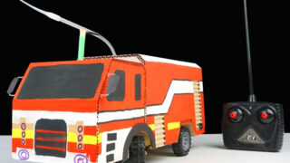 ساخت ماشین آتش نشانی کنترلی