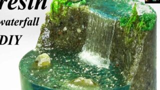 ساخت آبشار رزین اپوکسی