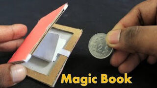 ترفند شعبده بازی ساخت کتاب جادوئی