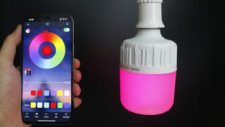 ساخت تلفن هوشمند با لامپ کنترلی RGB