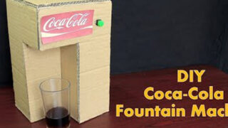 ساخت دستگاه تحویل نوشابه کوکاکولا در خانه