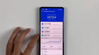 تست امتیاز بنچمارک گوشی گلکسی A52 سامسونگ