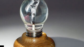ایده ای کبریت روشن لامپ با رزین اپوکسی
