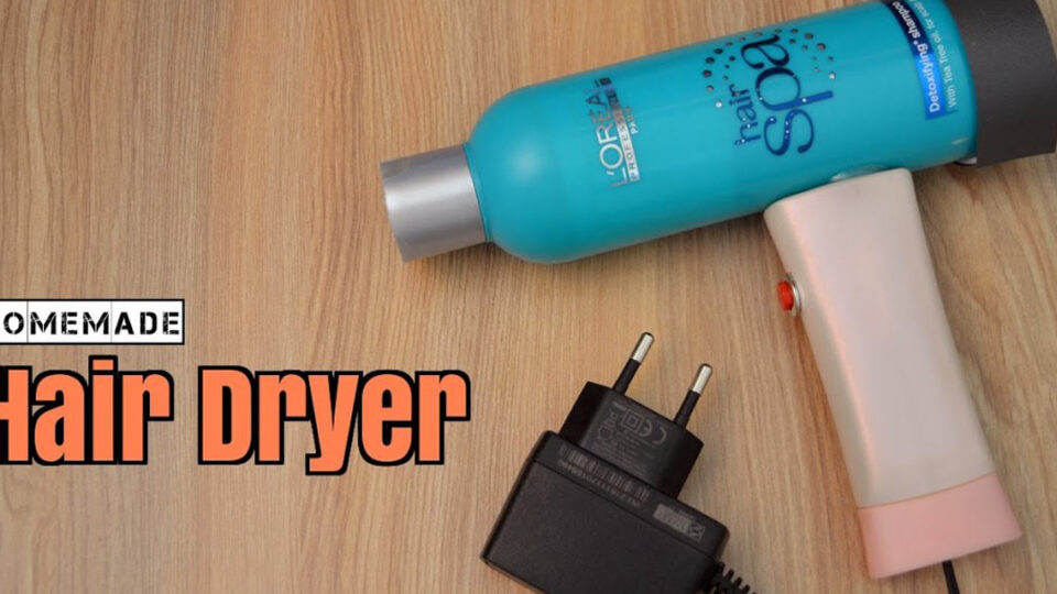 در خانه یک سشوار کاربردی بسازید!