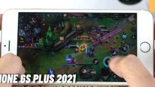 تست بازی League of Legends گوشی آیفون 6s پلاس اپل