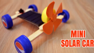ساخت ماشین اسباب بازی خورشیدی
