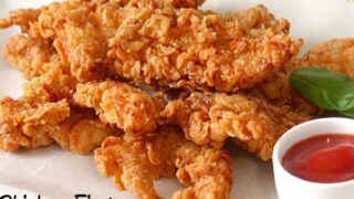 طرز تهیه مرغ سوخاری KFC انگشتان مرغ